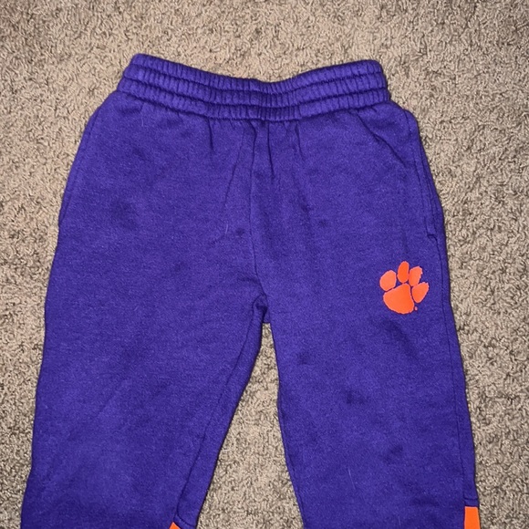 Clemson Tigers sweat pants, small (size: 4) - Picture 3 of 4